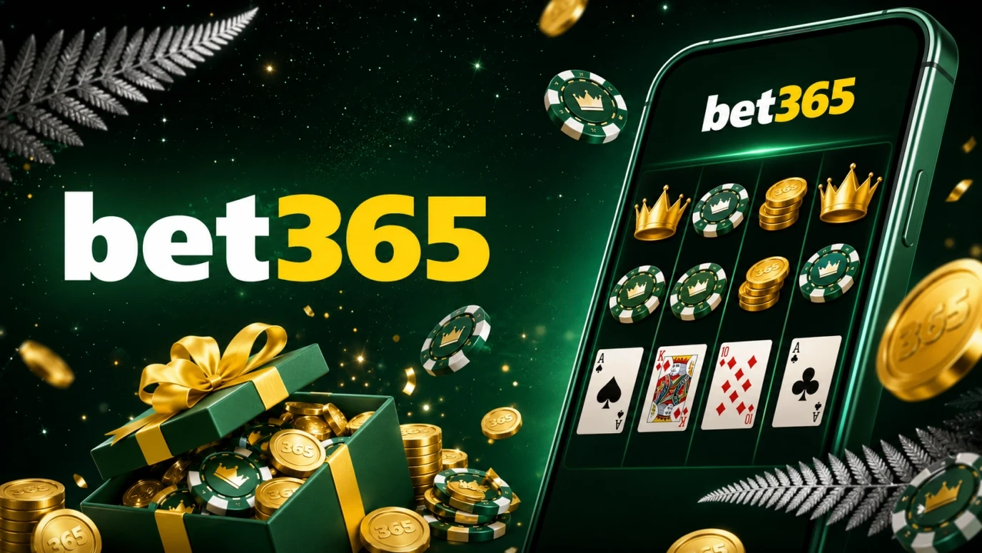 Featured pokies in the Bet365 lobby